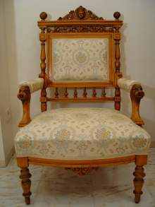 Antique superb Chair, dated about 1880, German.