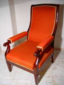 Antique Biedermeier Chair dated about 1835, German.