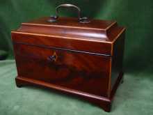 Antique TEA CADDY, dated about 1790, George III. England.