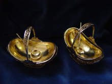 A pair of Spiece Bowls, dated 1860. Russia, Kamjenez-Podolsk.