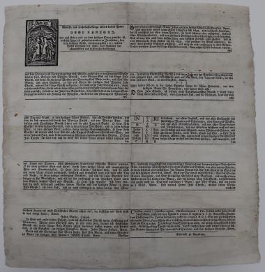 Schutzbrief anno 1655 fertig