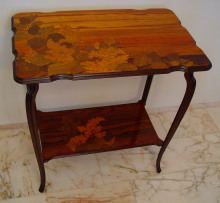 Tisch von Emile Gallé, antique table