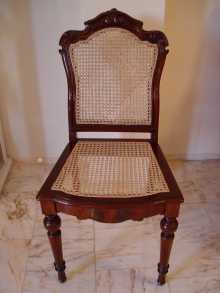 Antiker, großer Stuhl, um 1870. Historismus, Deutschland.