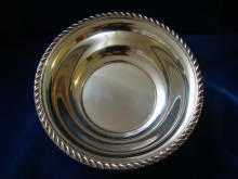Edle RUNDSCHALE, um 1940, Preisner Company, Wallingford Conn.Beautiful SILVER BOWL, dated about 1940,