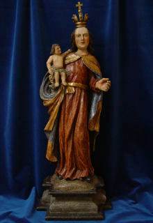 Große Madonna mit Kind, 18.Jahrhundert, Süddeutsch.