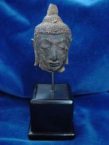 Kopf eines BUDDHA Ayutthaya, 16.Jahrhundert. Thailand.